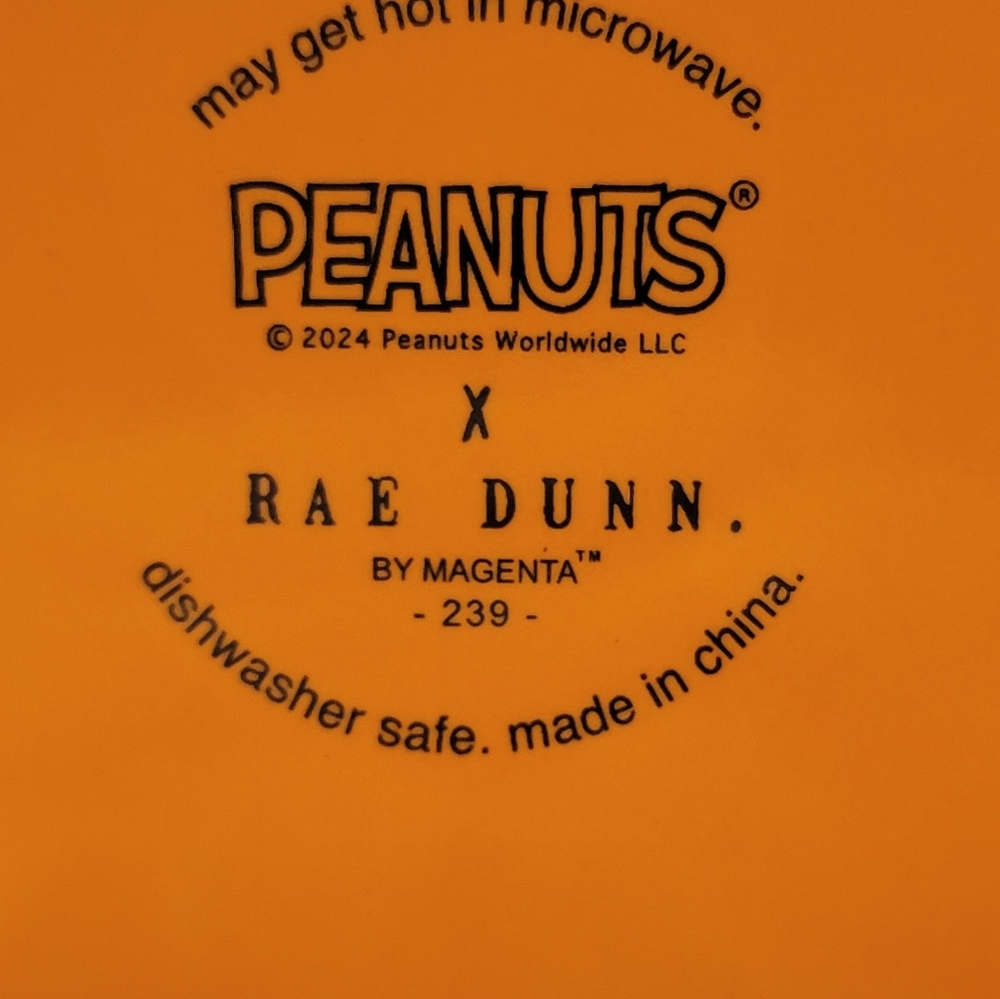 Rae Dunn Peanuts Fall Mug 14oz - Picture 4 of 5